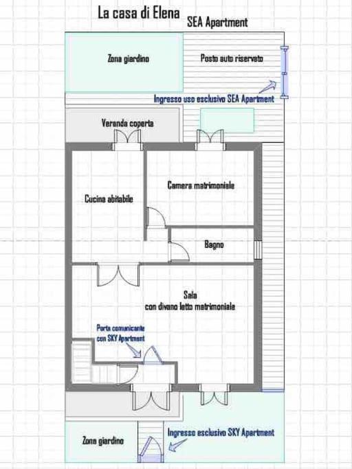 La Casa Di Elena Versilia - Two Apartment *